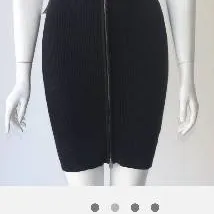 Wilfred Highwaisted Skirt In Black - Size XXS photo 3