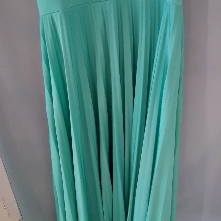 American Apparel Teal Dress, Size S photo 3