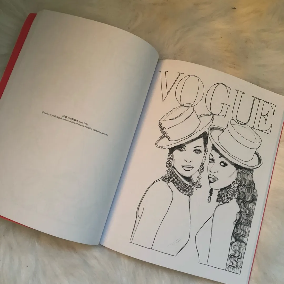 Vogue Paris Adult Colouring Book photo 4