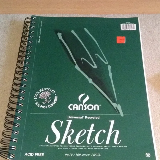 100% Recycled Sketch Book photo 1