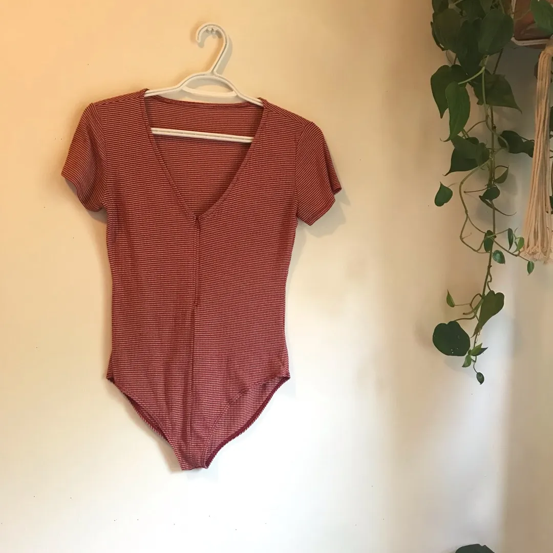Urban Outfitters Zip Up Bodysuit photo 1