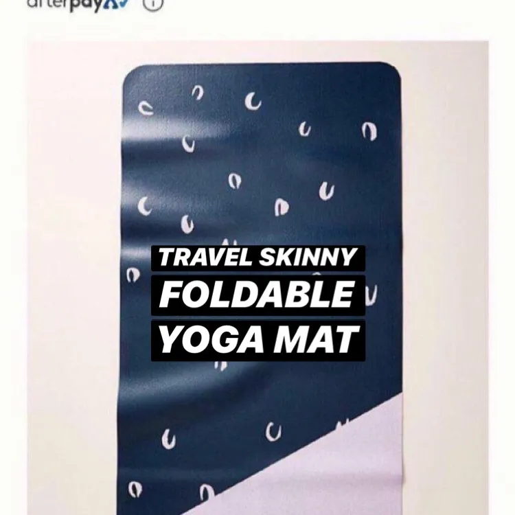 Anthropologie Travel Yoga Mat photo 1