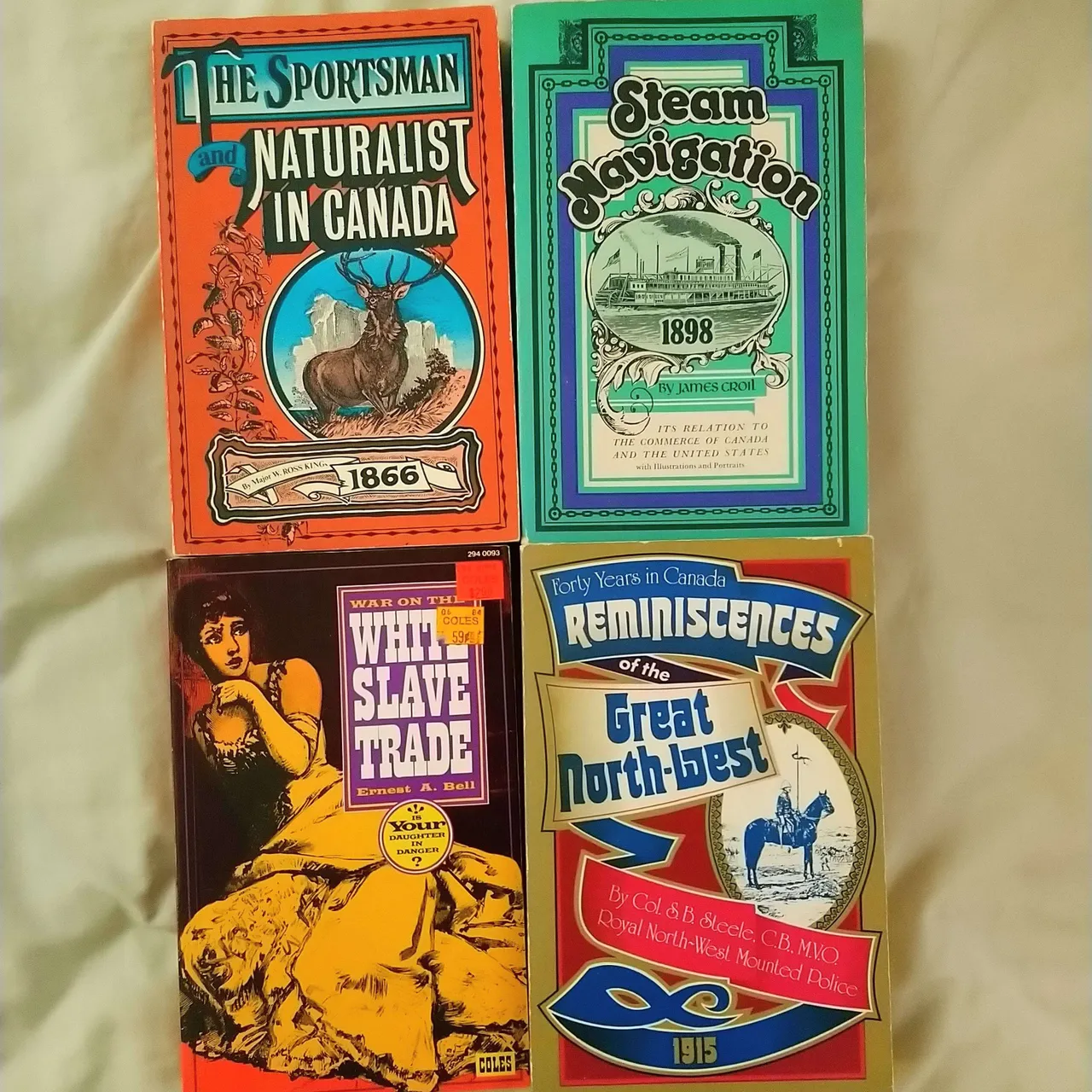 Vintage Coles Canadiana books photo 1