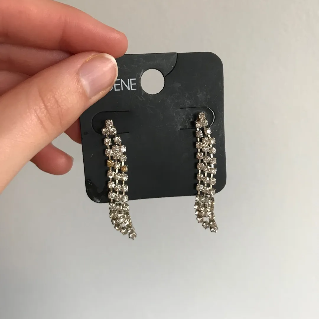Dangly Silver Earrings - Never Worn photo 1