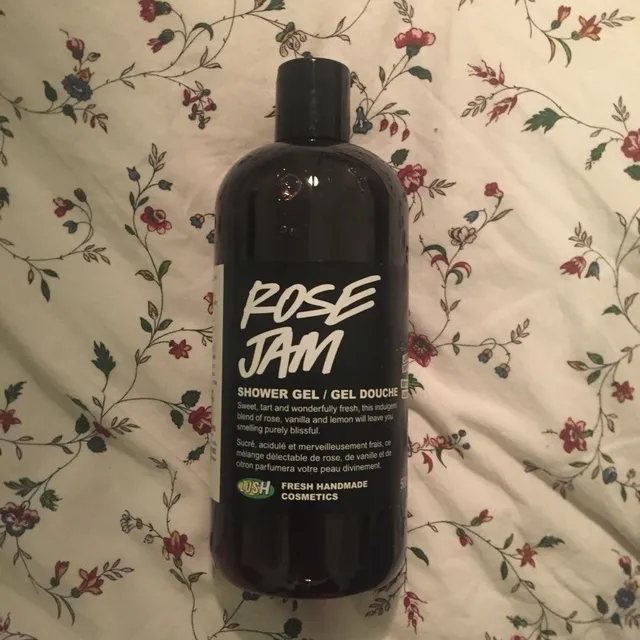 500ml Bottle Of Rose Jam Shower Gel From Lush photo 1
