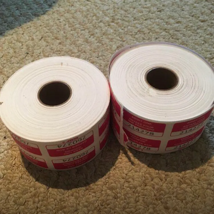 Two Rolls Of Raffle Tickets. photo 1