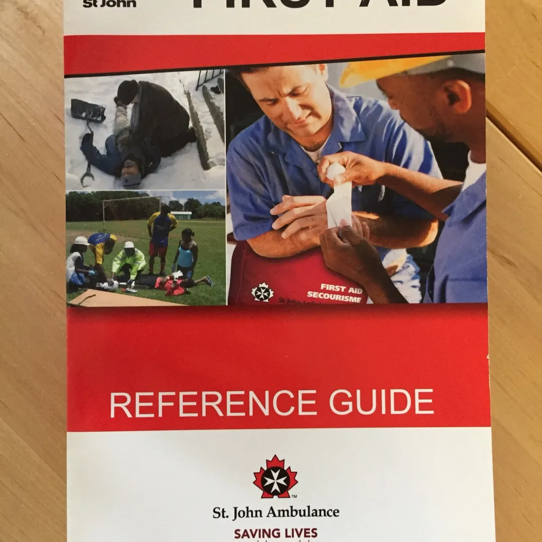 St John’s First Aid Book photo 1