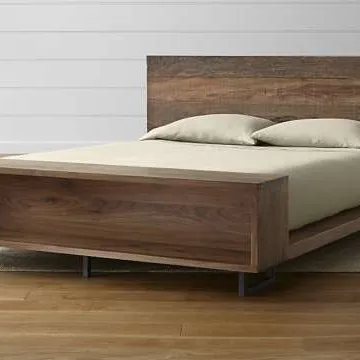 CRATE & BARREL - ATWOOD BED WITH BOOKCASE photo 1