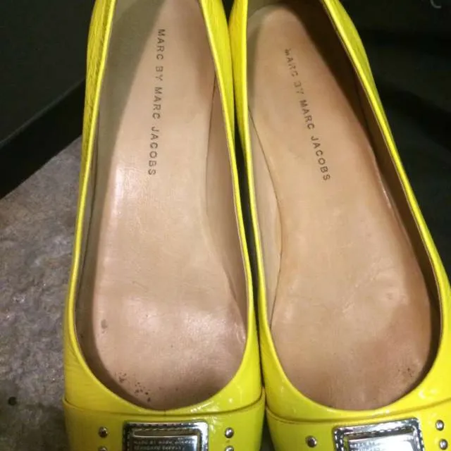 Yellow Marc By Marc Jacobs Flats photo 5