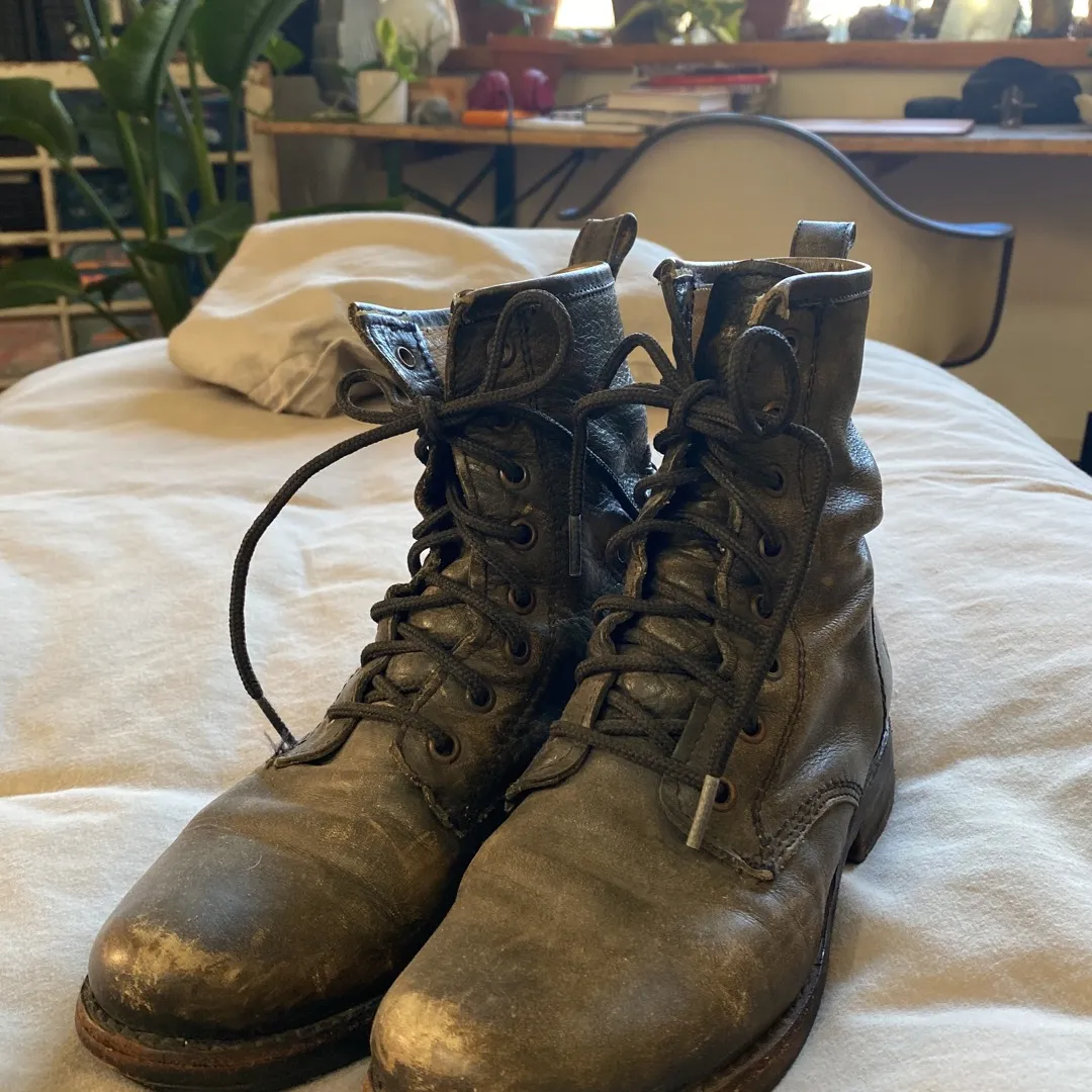 Veronica Frye Combat Boots photo 1