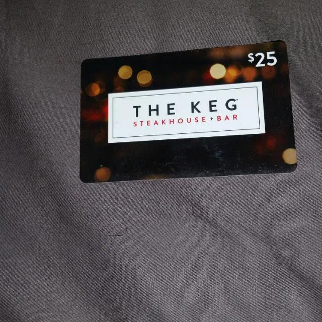 $25 Keg gift card photo 1