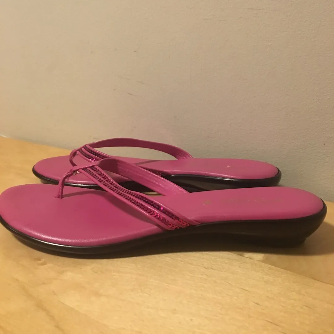 New Nine West Sandals, Size 5, Made In Italy photo 7