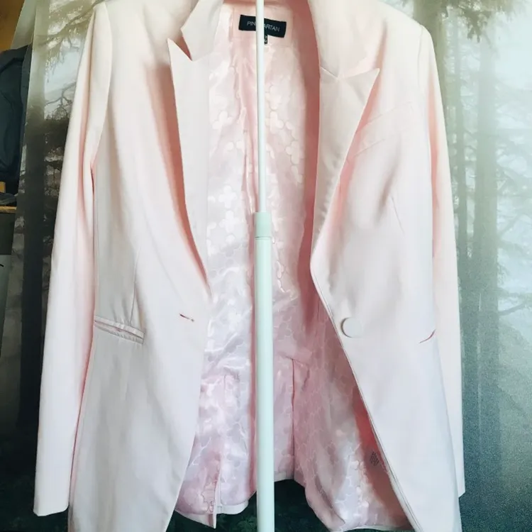 Pink Tartan Blazer (made In Canada) photo 1