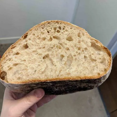 Homemade fresh sourdough bread photo 4