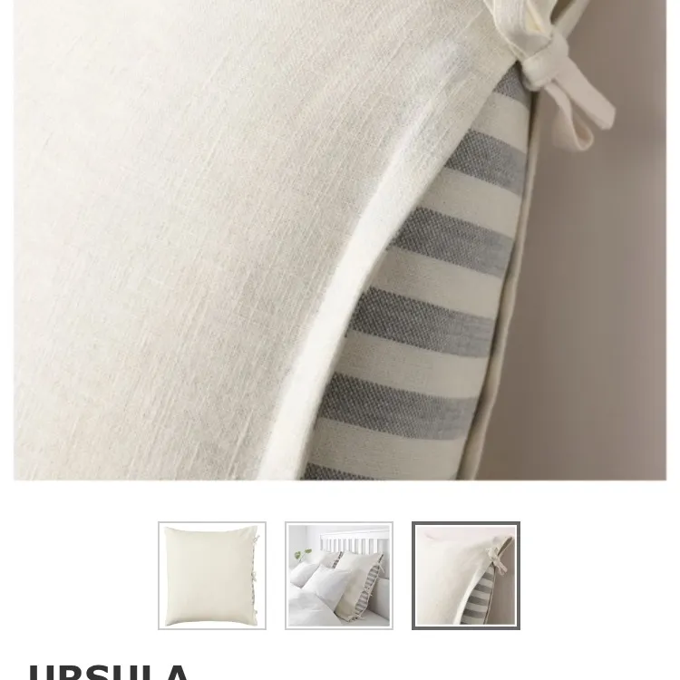 IKEA Ursula Cushion Cover (26”x26”) photo 3