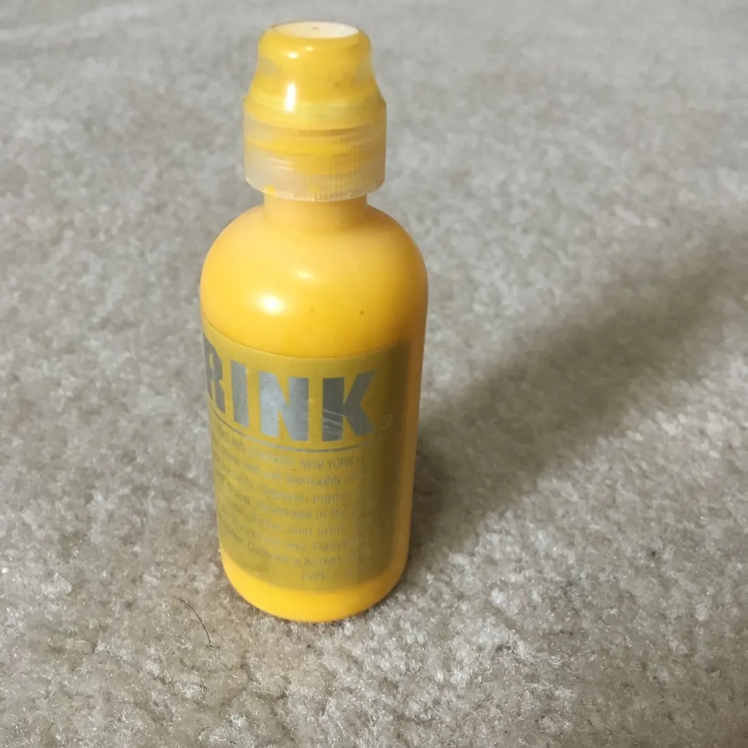 Yellow Krink Paint Marker photo 3