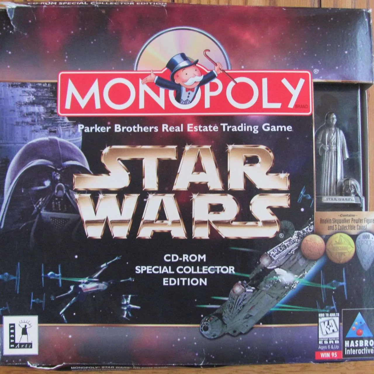 Star Wars Monopoly CD-ROM Special Collector Edition Figurine ... photo 1