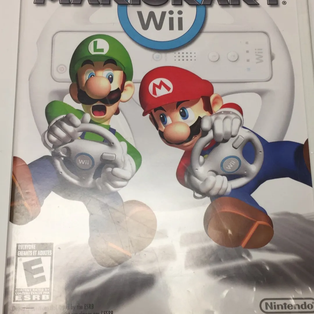 Nintendo Wii Mariokart Wii photo 1