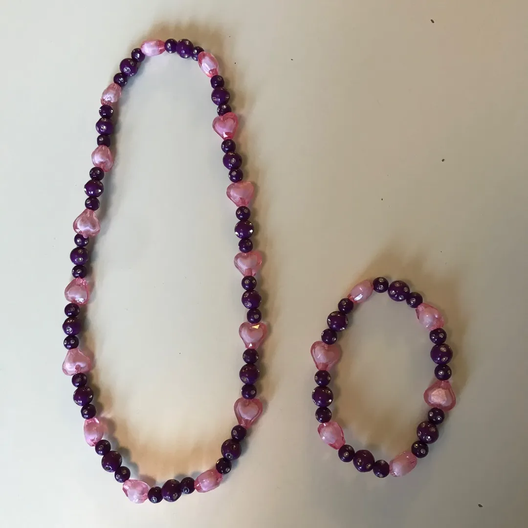 Never Worn Matching Necklace And Bracelet Set photo 1