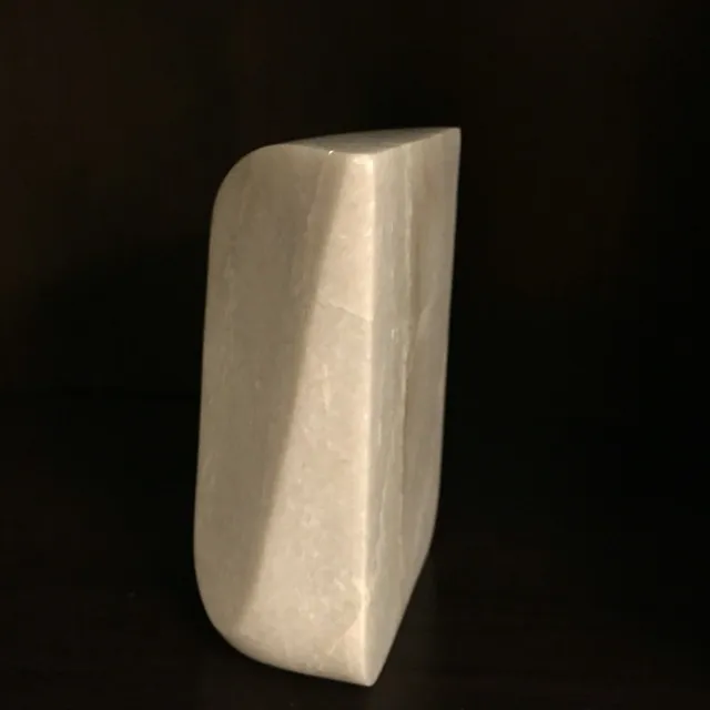 Marble(?) Bookends photo 1