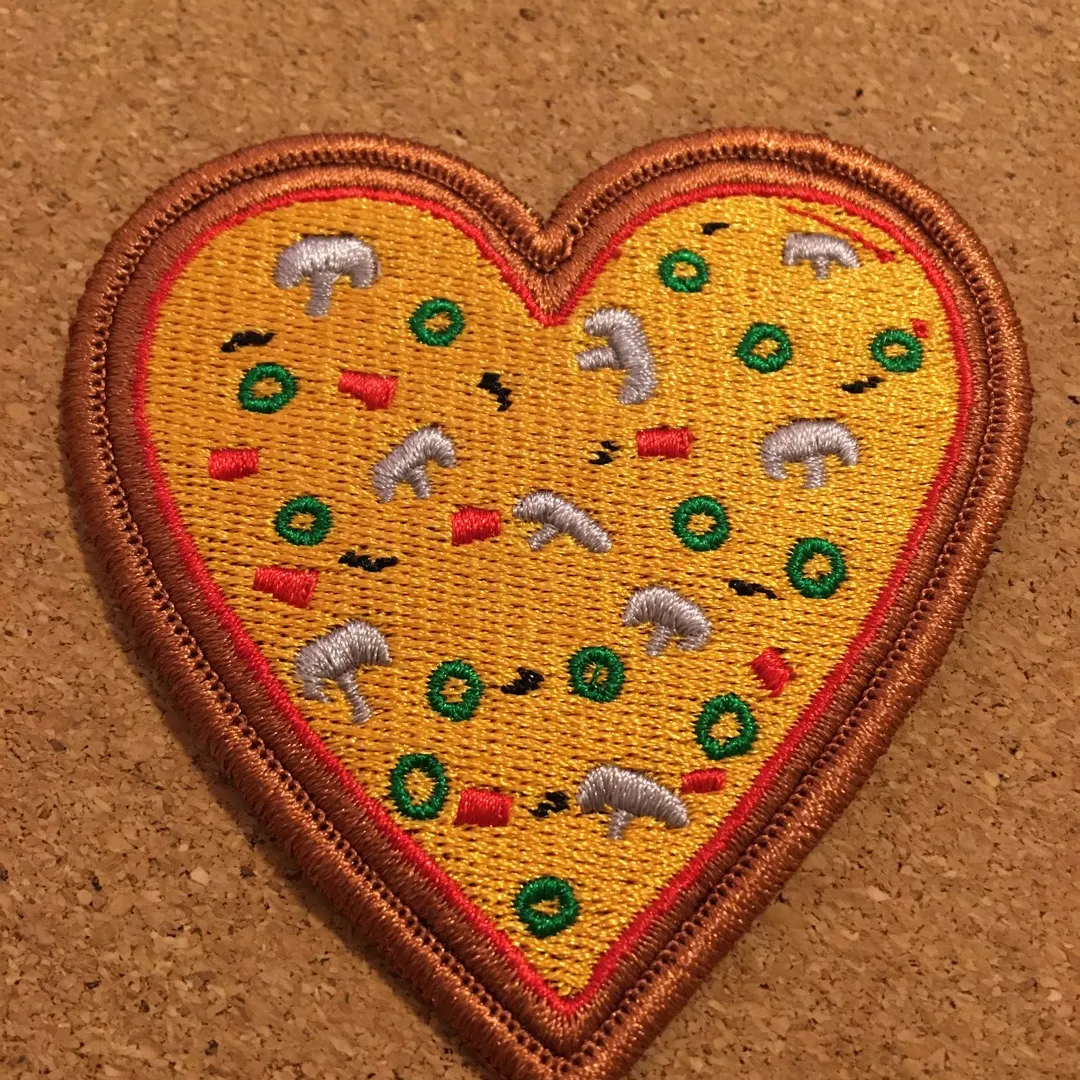 Heart Pizza Patch photo 1