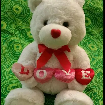 New Valentine Plush Bear photo 1