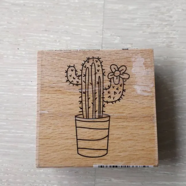 Cactus Stamp Never Used photo 1