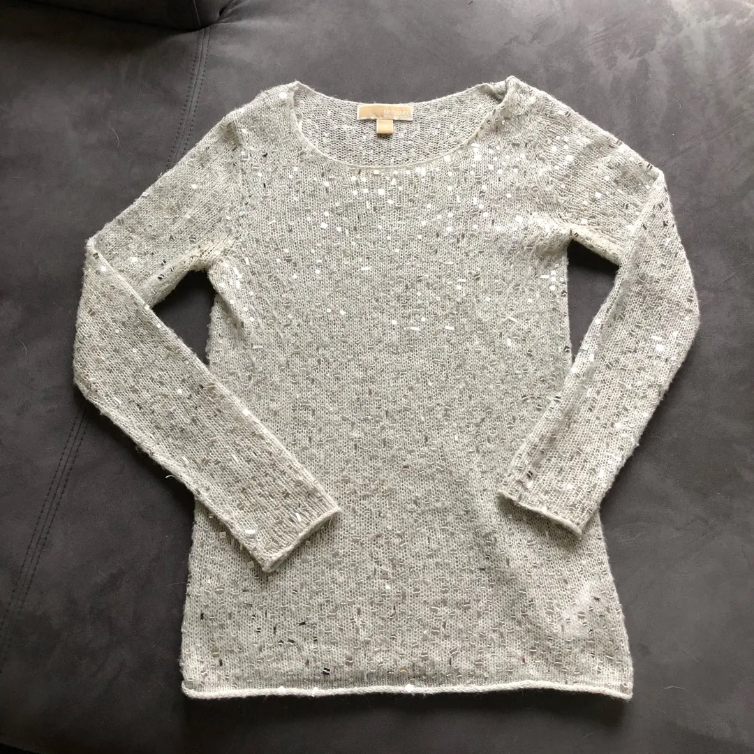 Michael Kors Sequin Sweater photo 1