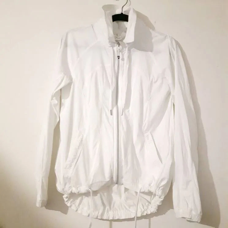 Lululemon Transition Jacket - White Size 6 photo 11