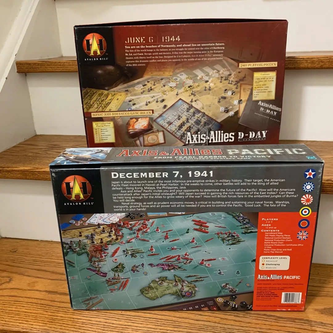 Axis And Allies Freestanding Expansion Sets... Board Games photo 3