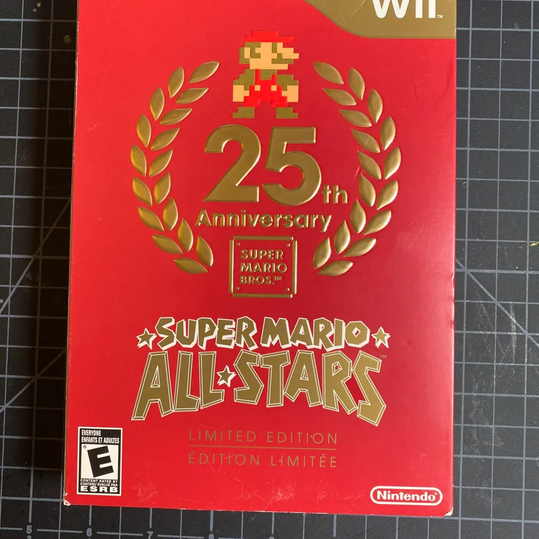 Super Mario all stars 25th Anniversary Unopened Wii photo 1