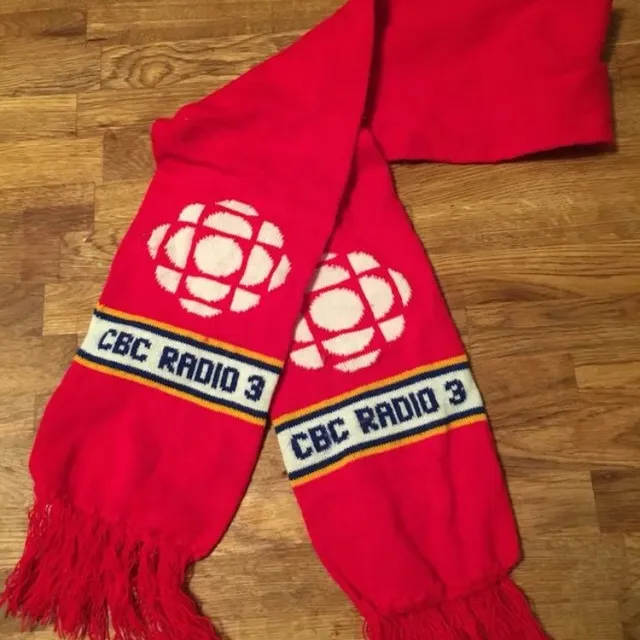 vintage look CBC Radio 3 Scarf photo 1