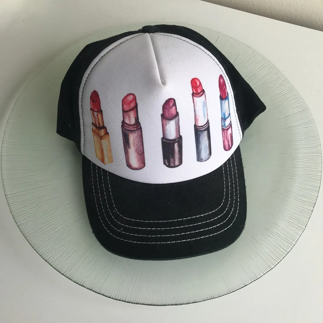 Lipstick Baseball Hat photo 1