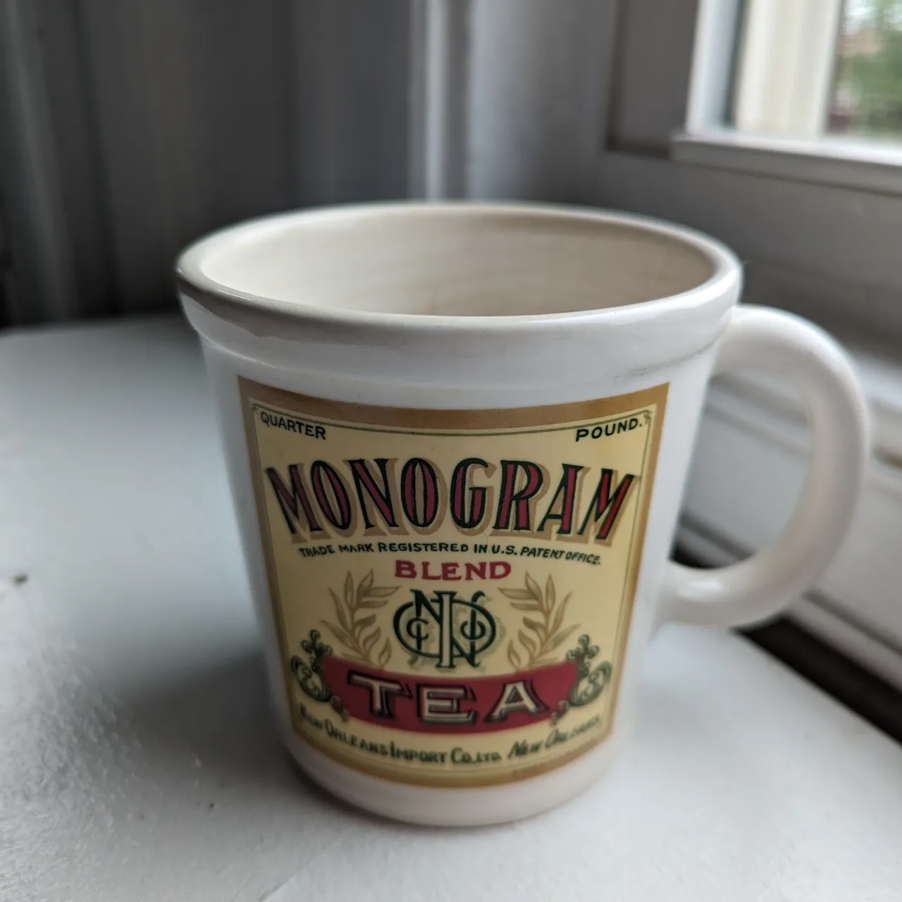 Large Mug - Monogram Tea photo 1