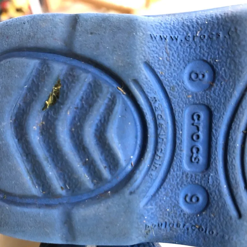 Blue Croc Rain Boots Size 8 photo 9