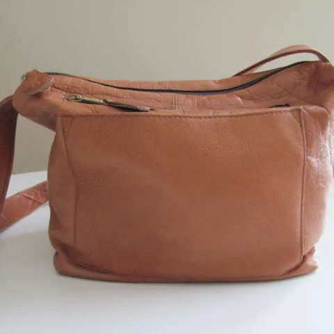 Leather Frye purse photo 1