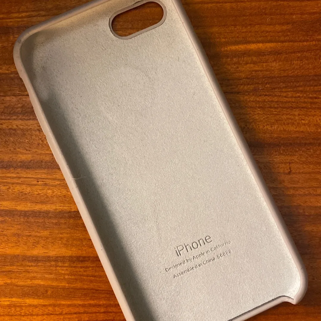 Apple iPhone 8 Silicone Case - Light Grey photo 3
