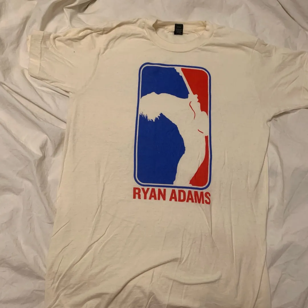 Ryan Adams NBA tee photo 1