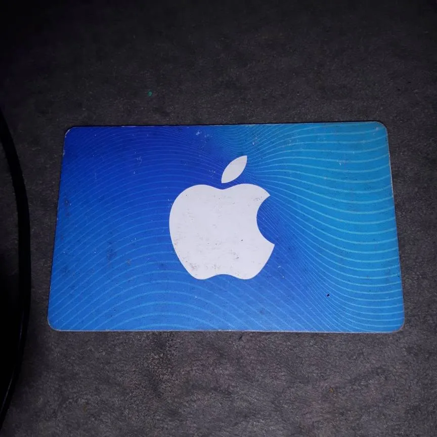$30.00 Apple ITUNES CARD photo 1
