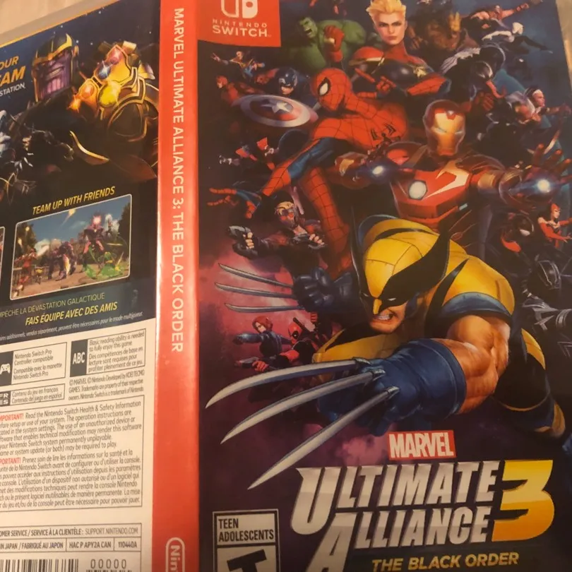 Marvel Ultimate Alliance 3 for Nintendo Switch photo 1