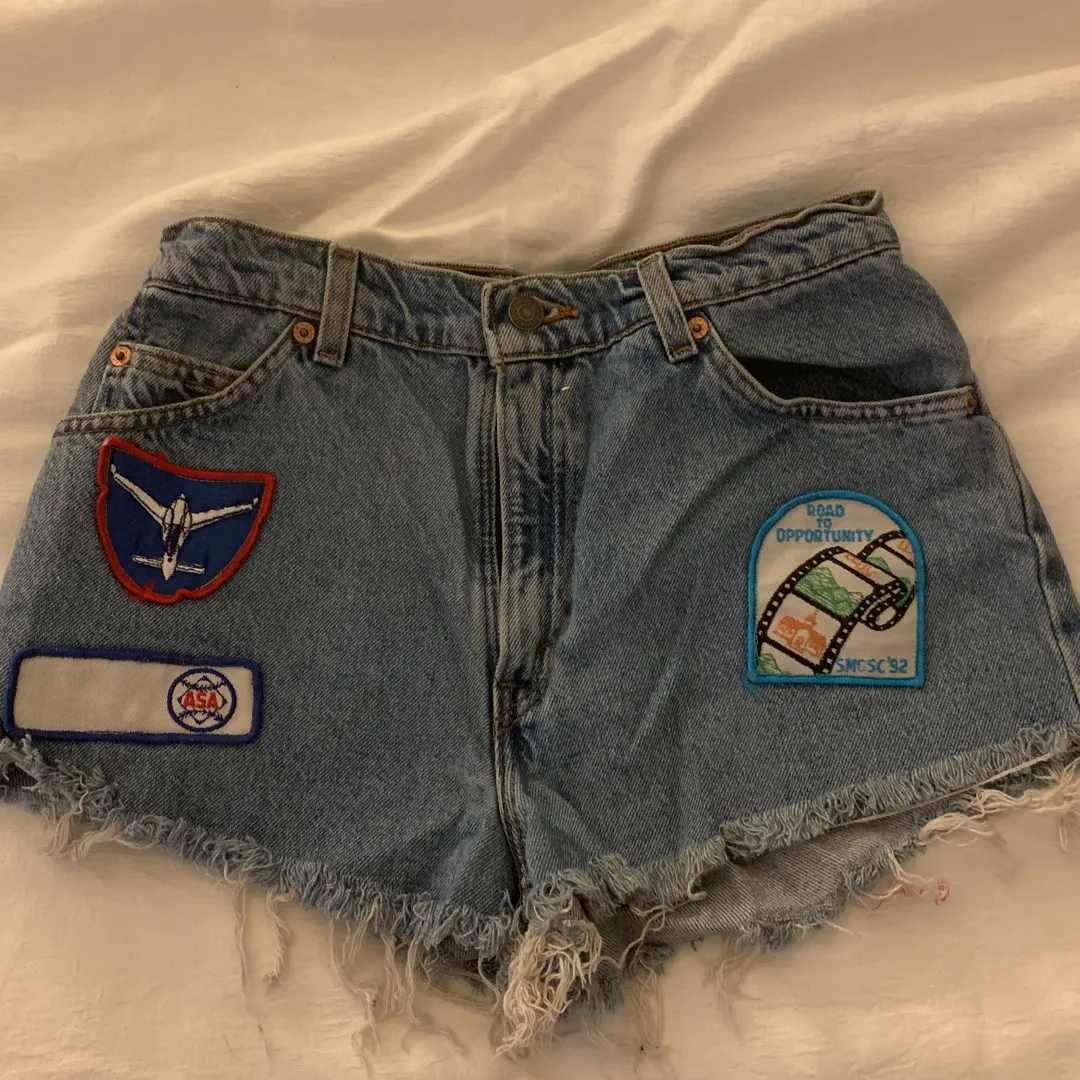 Patched Levi’s Shorts photo 1