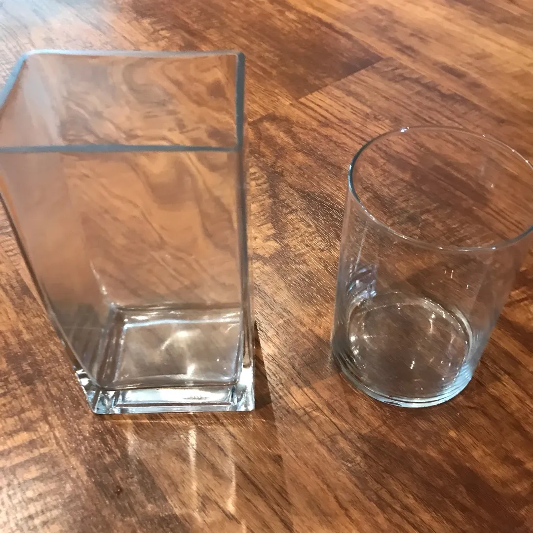 Medium Glass Vases photo 1