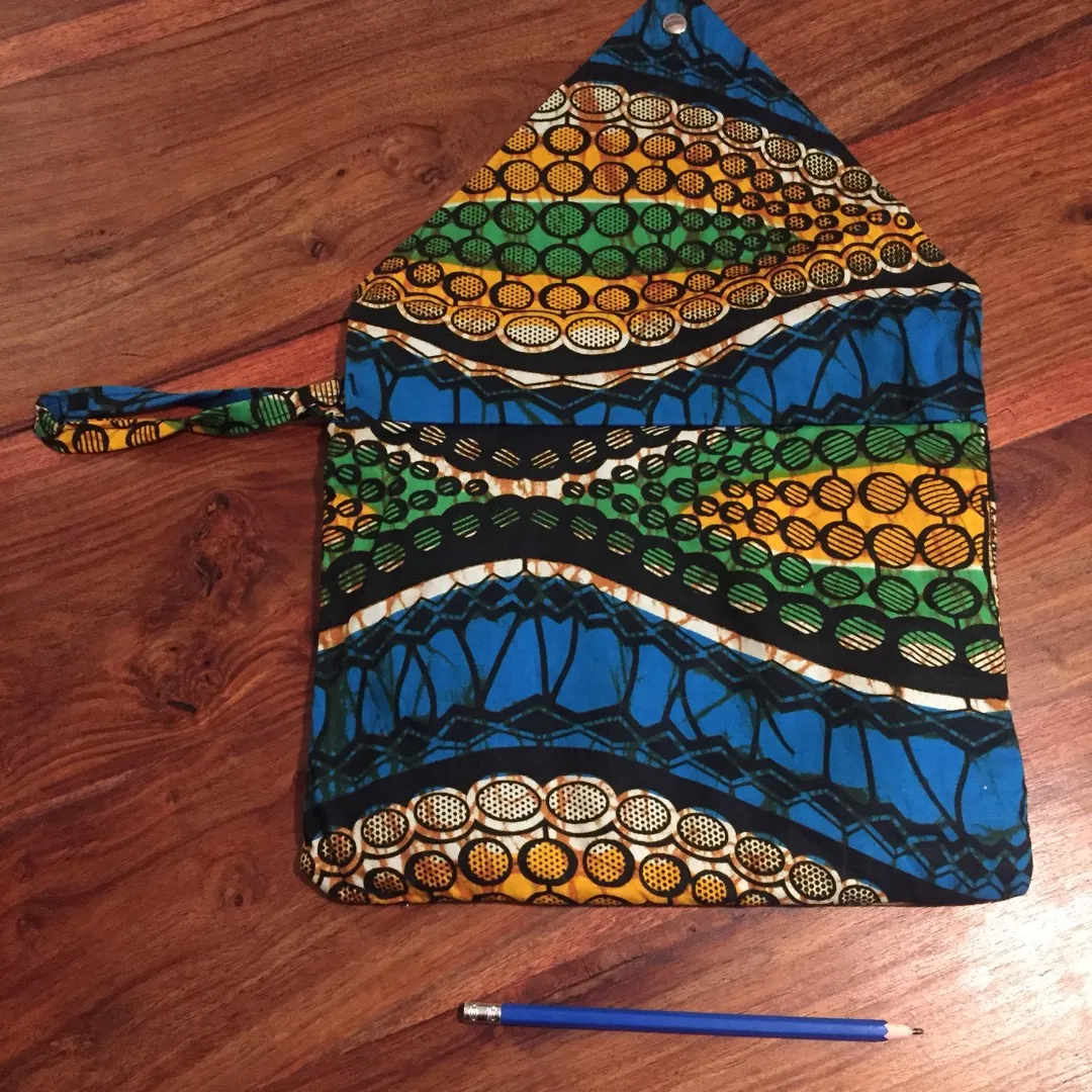 African Fabric Pouch photo 4