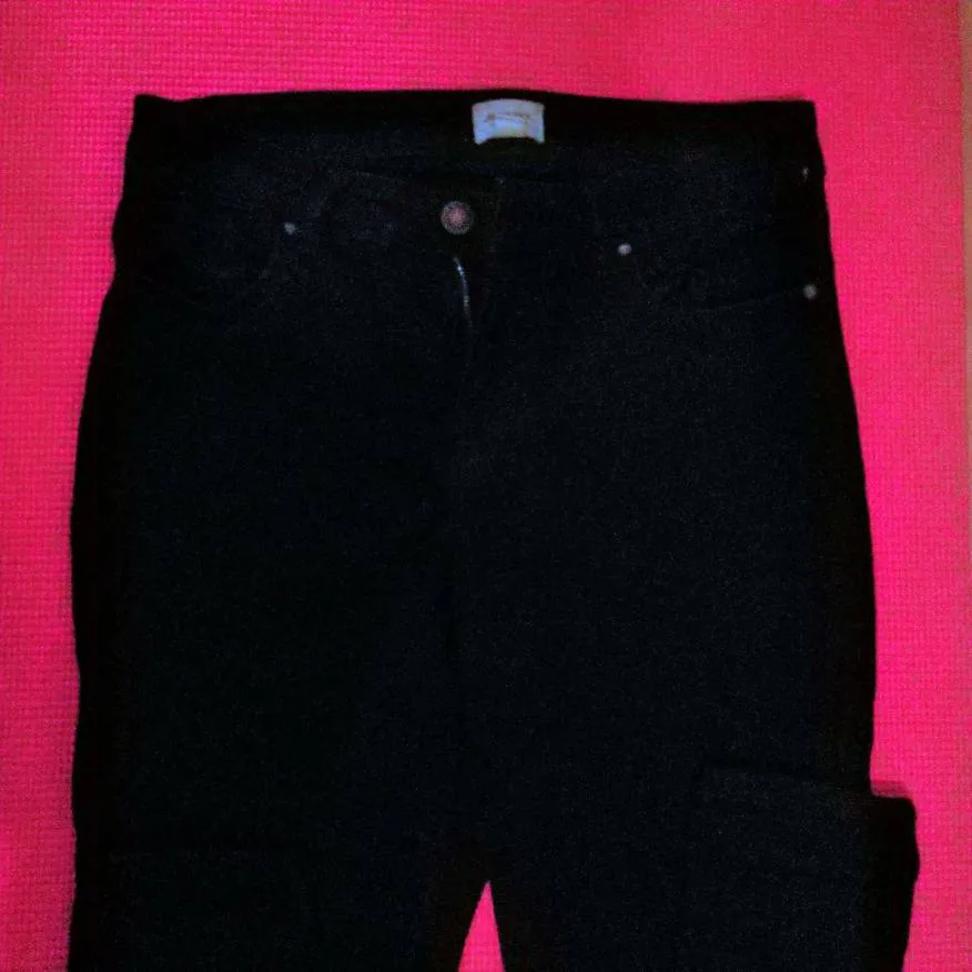 Black Skinny Jeans, Size 7 photo 1