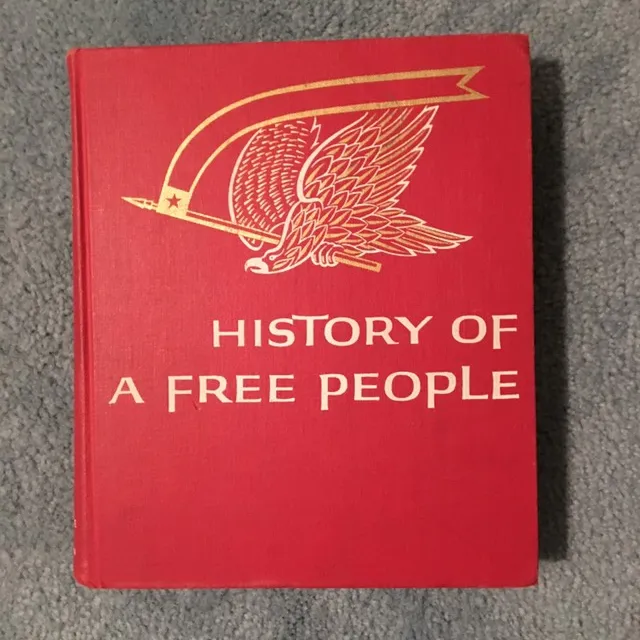 History Of A Free People: U.S. History Book (1961) photo 1