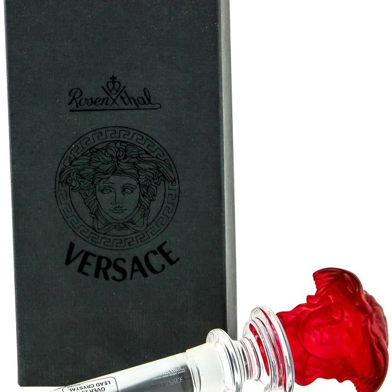 Versace Glass Bottle Stopper (BNIB) photo 4
