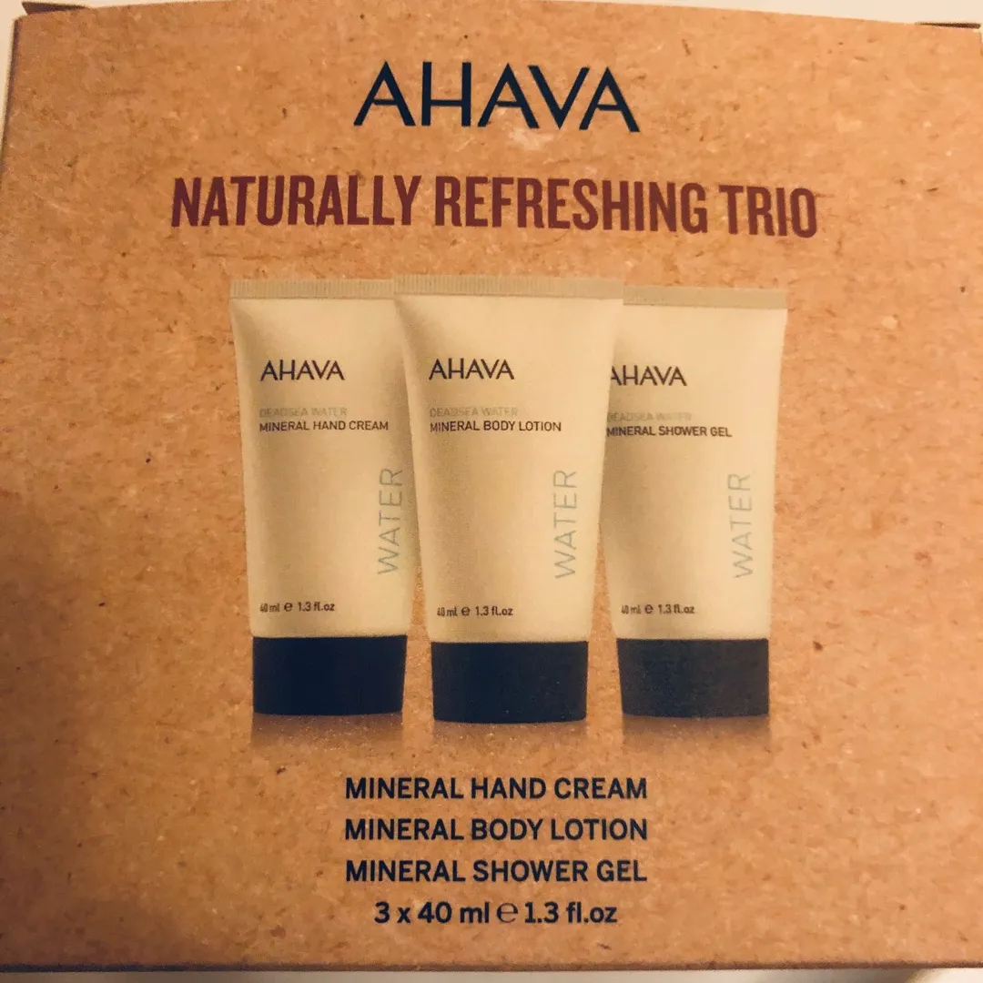 Ahava Mineral Cream & Shower Gel Trio photo 3