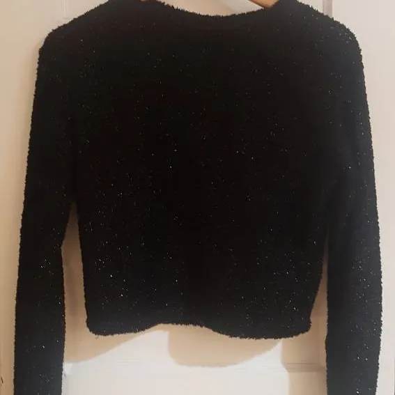 Black Sparkly Sweater photo 1
