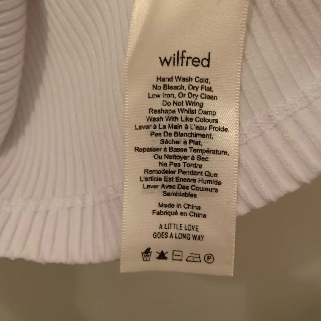 Wilfred Maelle T-Shirt XS In White photo 8