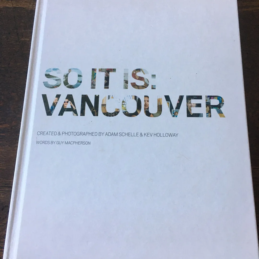 So It Is Vancouver Book photo 1